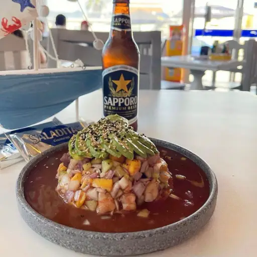 Tostada De Ceviche Tropica