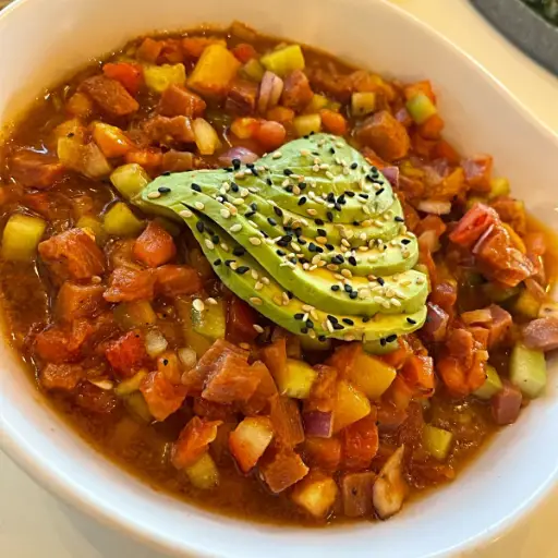 Ceviche De Atun Y Mango