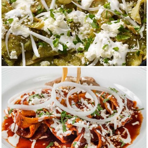 Chilaquiles Verdes o Rojos Sencillos 