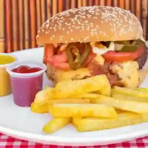 HAMBURGUESA HAWAIANA