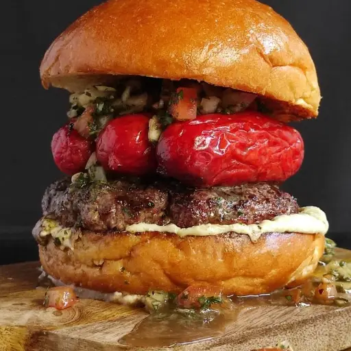 Hamburguesas Deluxe Bacon 