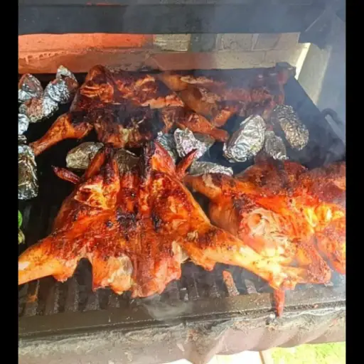 Pollo asado al carbón estilo Sinaloa 