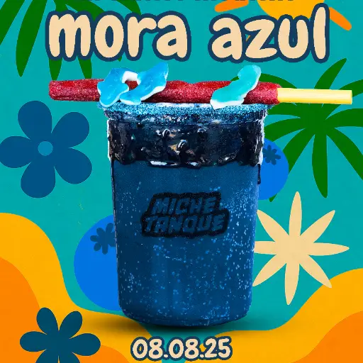 Miche Mora azul