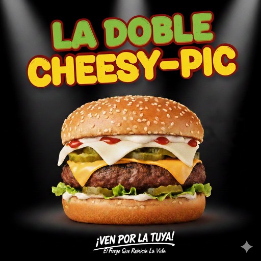 "Doble Cheesy-Pic"
