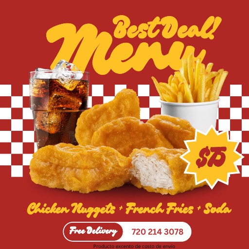 Best Deal del menú 🍟