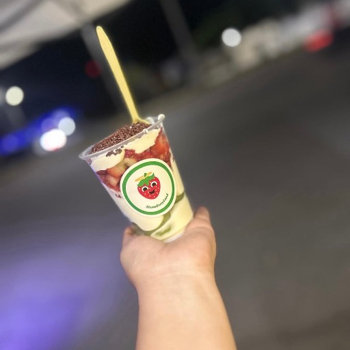 Fresas con crema chicas