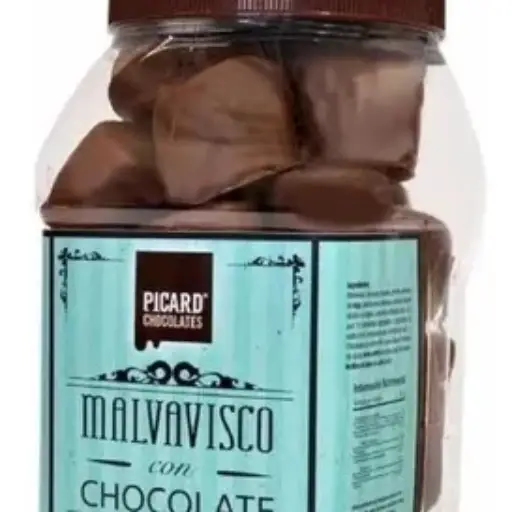Bombon con chocolate