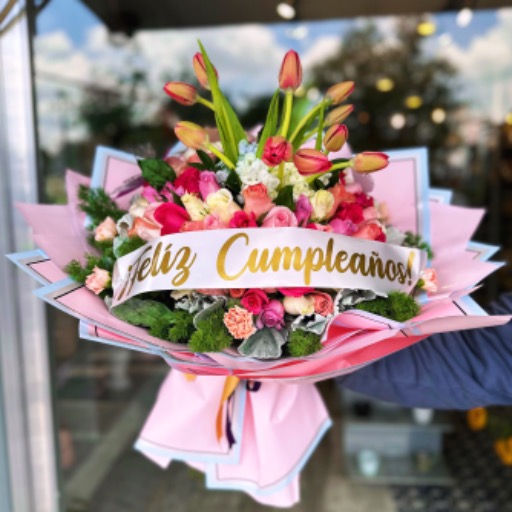 Ramo de tulipanes 💐 