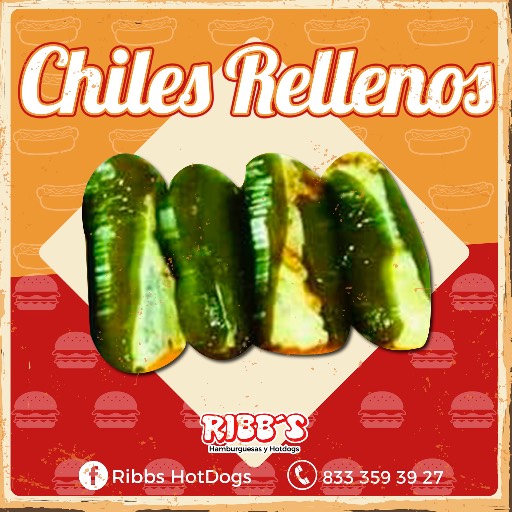 Chiles Rellenos de queso