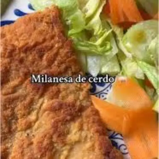 Milaneza de cerdo