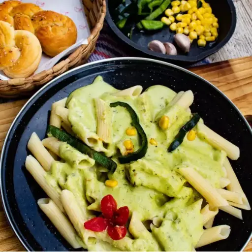 Fusilli a la Poblano Sencillo