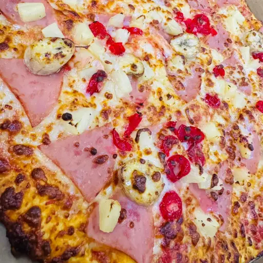 Pizza  Hawaiana especial
