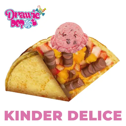 Crepa de Kinder Delice 