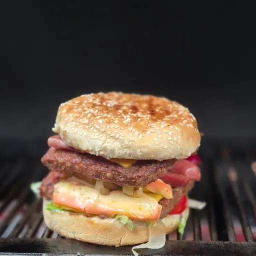 Hamburguesa doble carne 