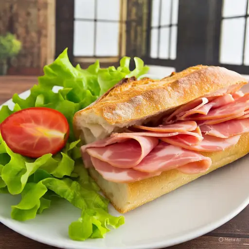 Baguette de carnes frias