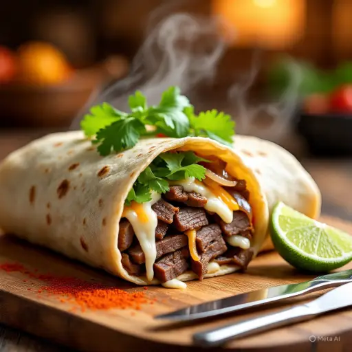 Mega burro arrachera 