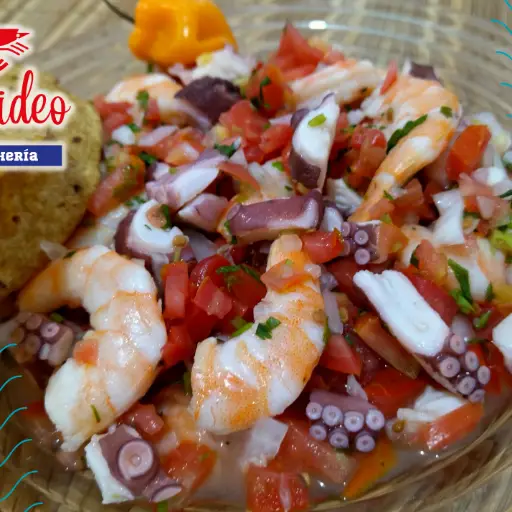 Mixto Camarón y Pulpo