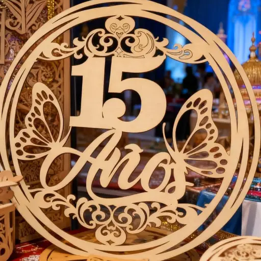 letrero mis 15 años