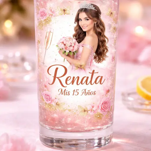 vazo con sticker 1 pieza