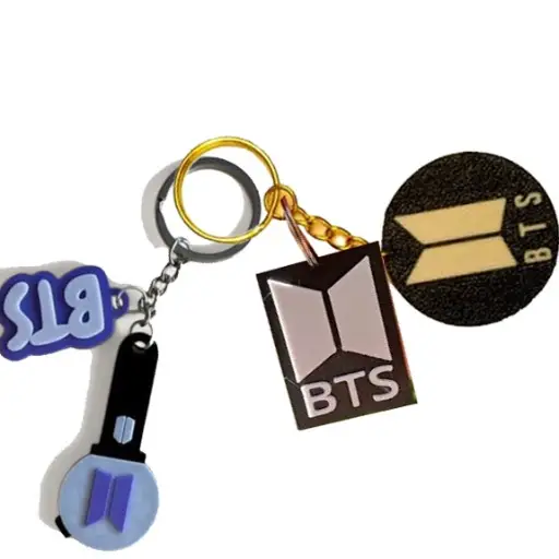 llaveros impresion 3D 2 piezas