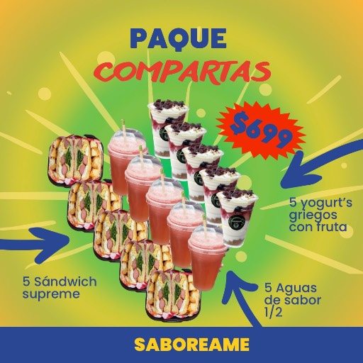 Combo empresa 5 personas 