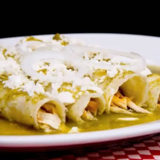 Enchiladas verdes