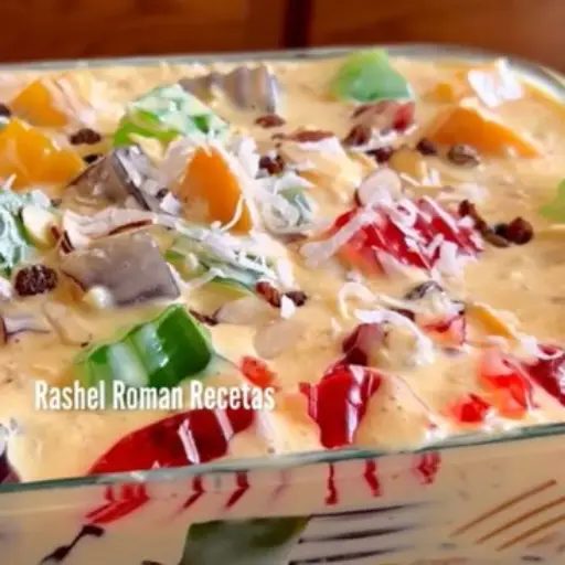 Gelatina con yogurth