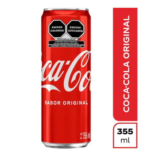 Coca cola de lata 355ml