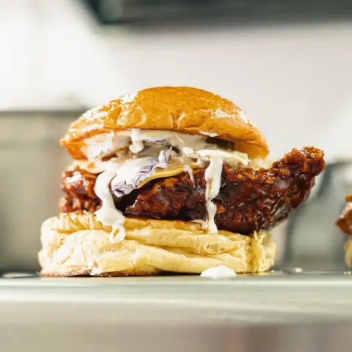 BURGER HONEY CHIPOTLE