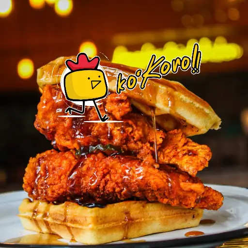 Chicken Waffle Cruji 
