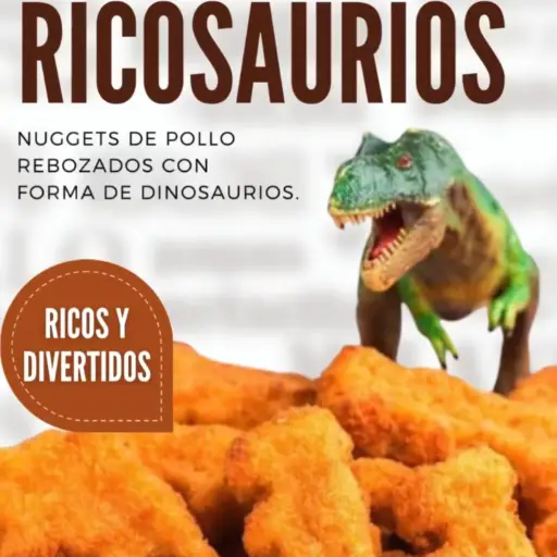 DinoNuggets de pollito 