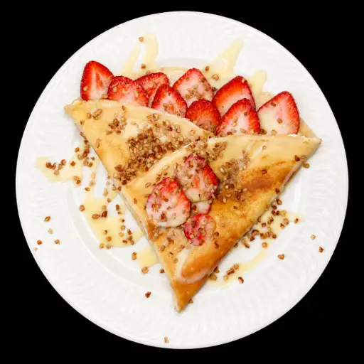 Creppa Fresas con Crema