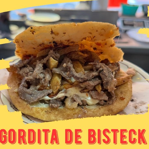 Gordita de bistec 