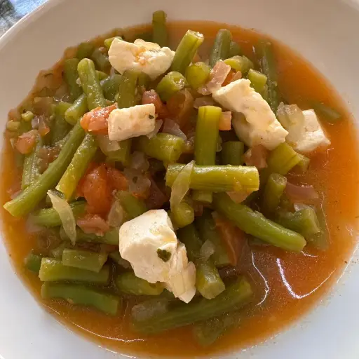 Ejotes a la Mexicana