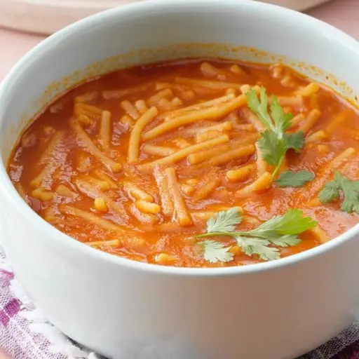 Pasta en Sopa Caldosa