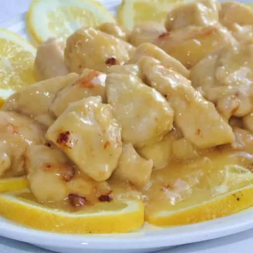 Pollo al limón 
