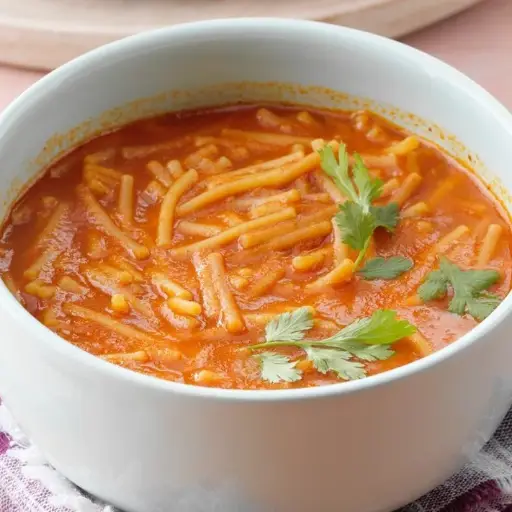 Pasta en Sopa Caldosa 