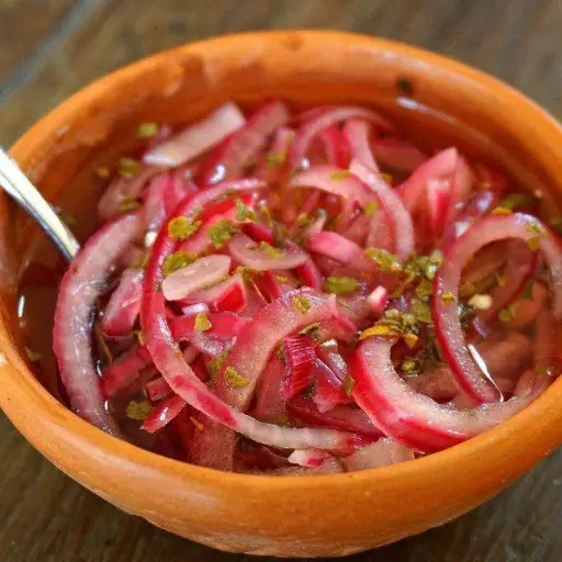 Cebolla con habanero