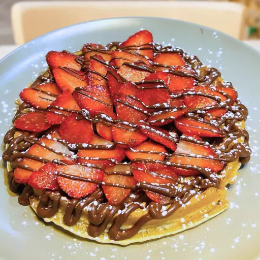 WAFFLE NUTELLA /FRESA