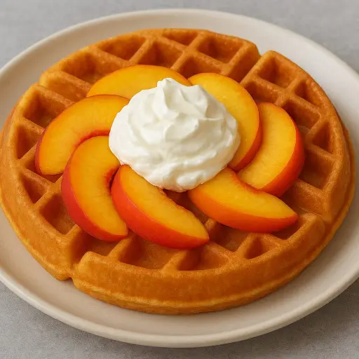 WAFFLE PHILADELPHIA/DURAZNO