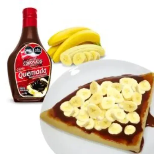 CREPA  CAJETA/PLÁTANO 