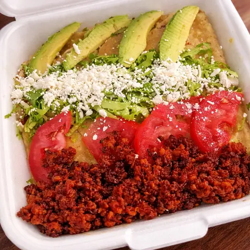 Enchiladas tipo zuisas 