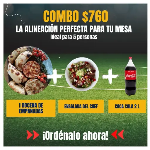 Empanadas+ensalada+refresco
