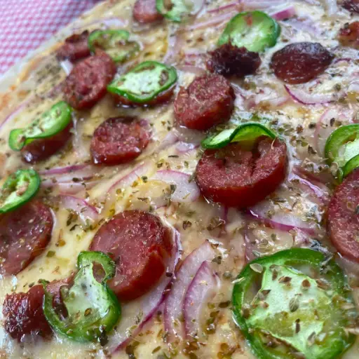 Chorizo argentino y jalapeño