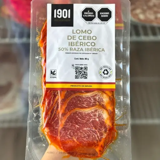 LOMO DE CEBO IBERICO 50%