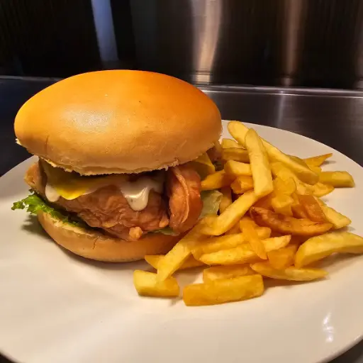 HAMBURGUESA DE PECHUGA 