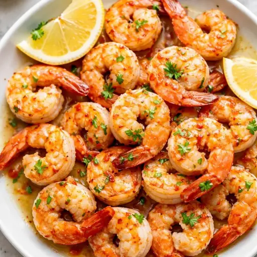 Camarones 200gr  (22g de proteina x cada 100gr) 