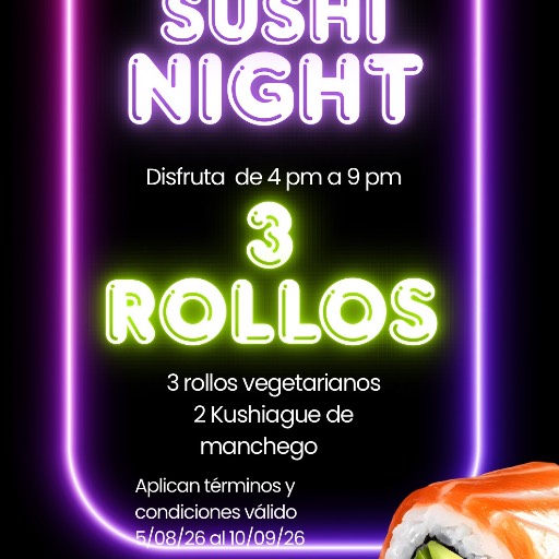Sushi 3 rollos 