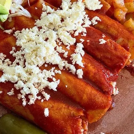 Enchiladas Rojas