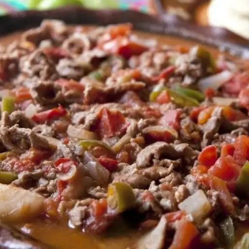Bistec a la mexicana